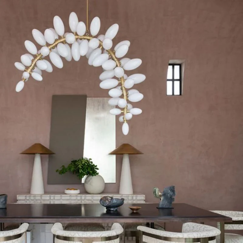 Kevin Art Grape 61-Light Chandelier 56"W - Image 2