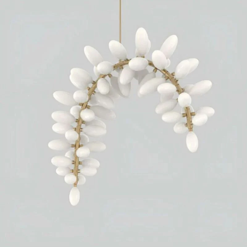 Kevin Art Grape 61-Light Chandelier 56"W - Image 1