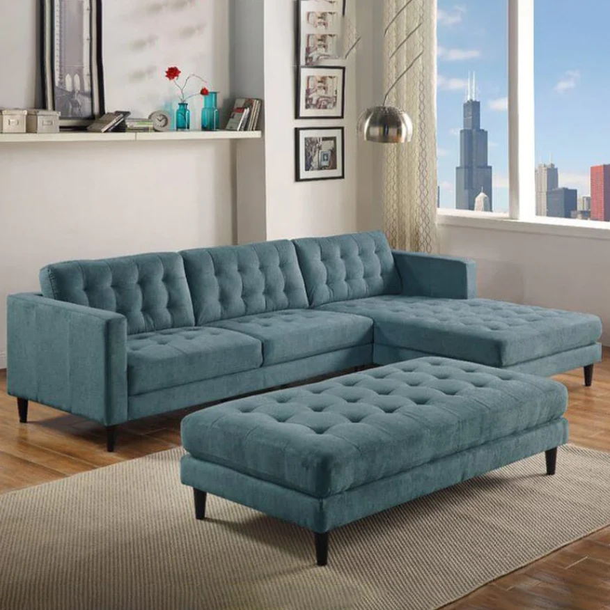 ركنة مودرن مع بانكيت 200×300 سم – الوان متعددة – QAM143