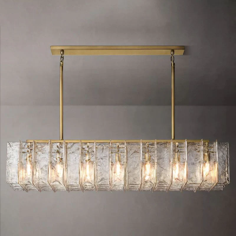 Latracy Rectangular Chandelier 67" - Image 1