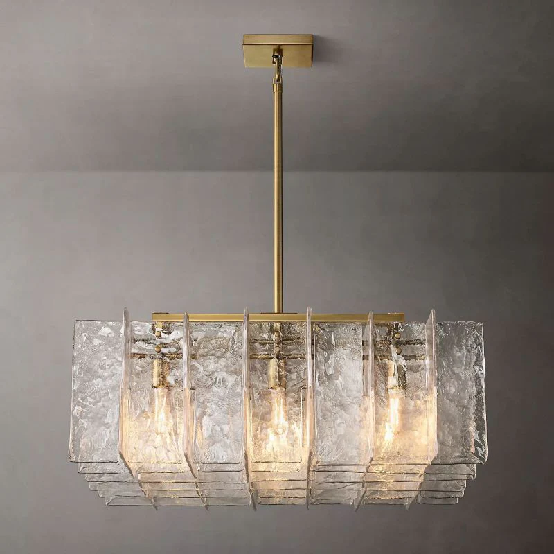 Latracy Square Chandelier 37" - Image 1