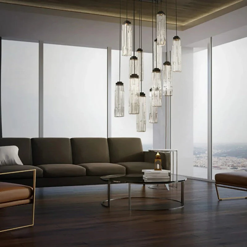Ledges Square Chandelier 26" 32" - Image 2