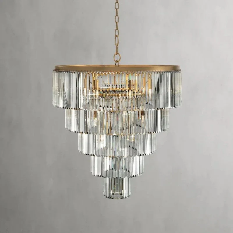 Ryalin Tiered Round Chandelier - Image 1