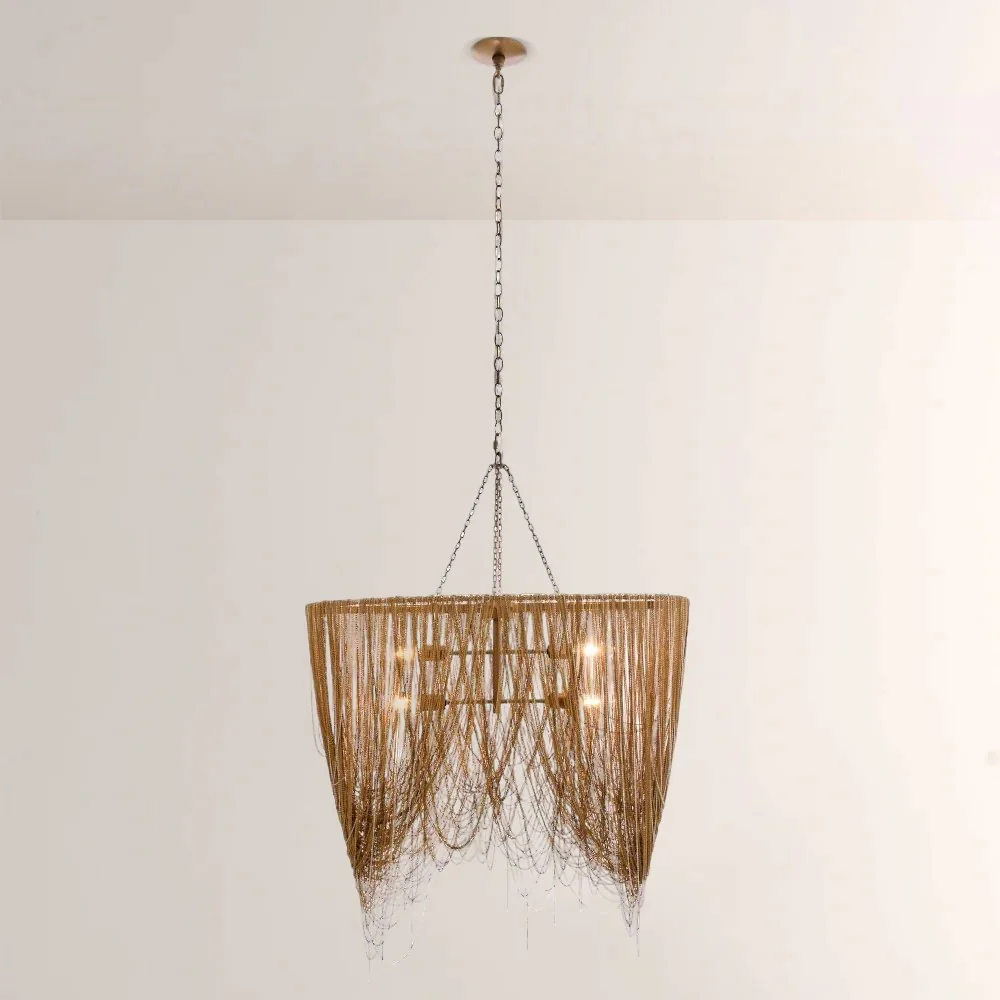 Lindsor Oval Chains Chandelier - Image 1