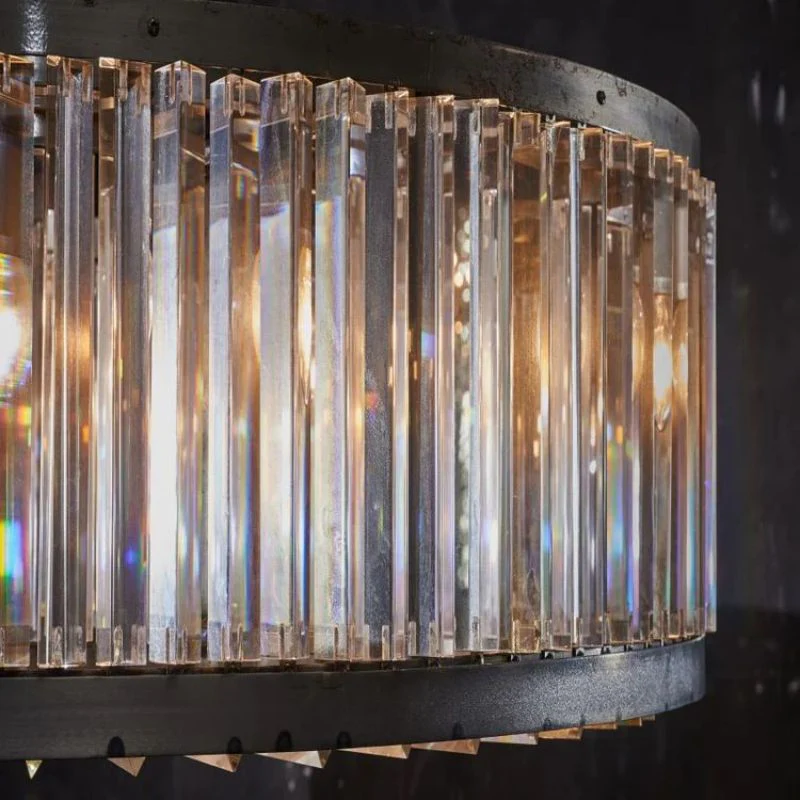 Lita Glass Round Chandelier - Image 3