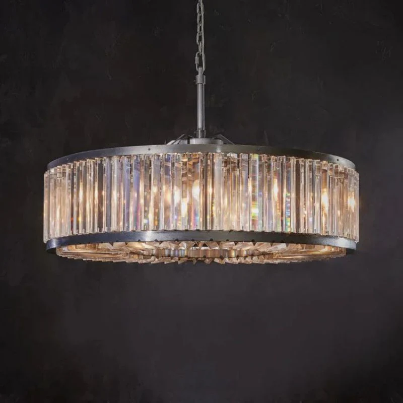 Lita Glass Round Chandelier - Image 1