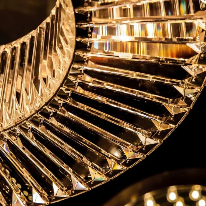 Lita Round Crystals Chandelier - Image 3