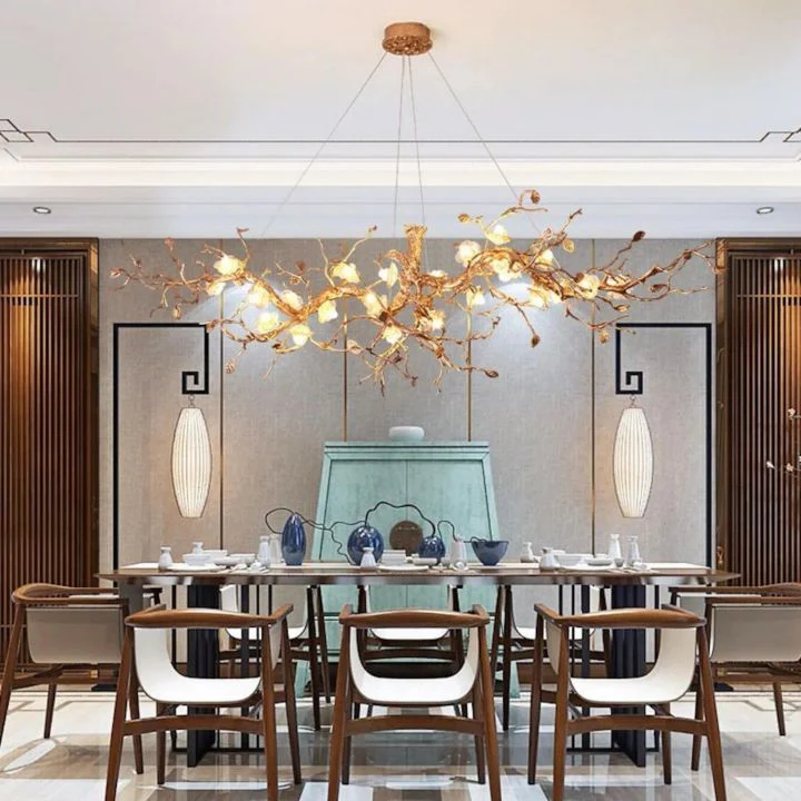 Luxury Flower Tree Branch Chandelier - Image 3