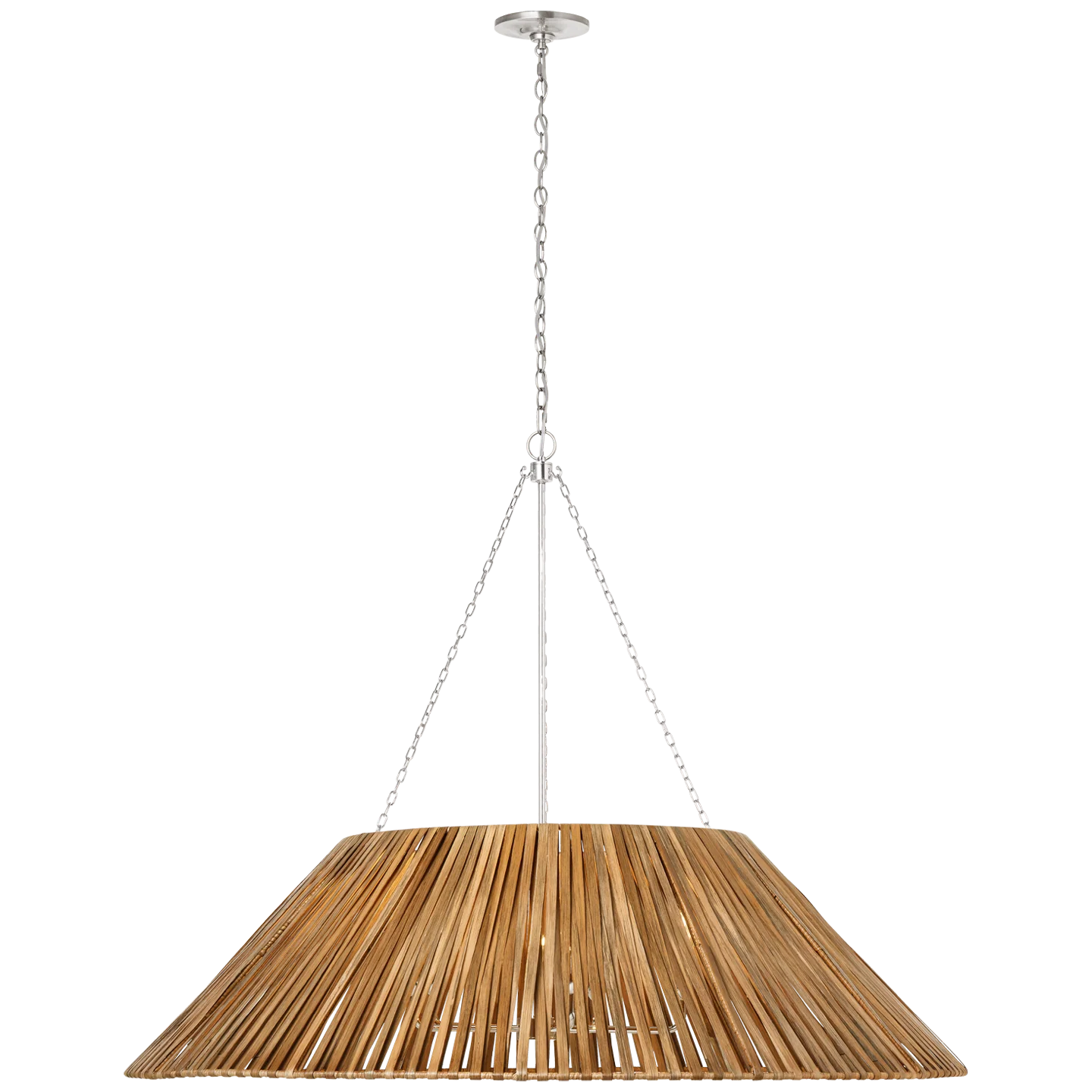 Corinne 44" Wrapped Hanging Shade - Image 1