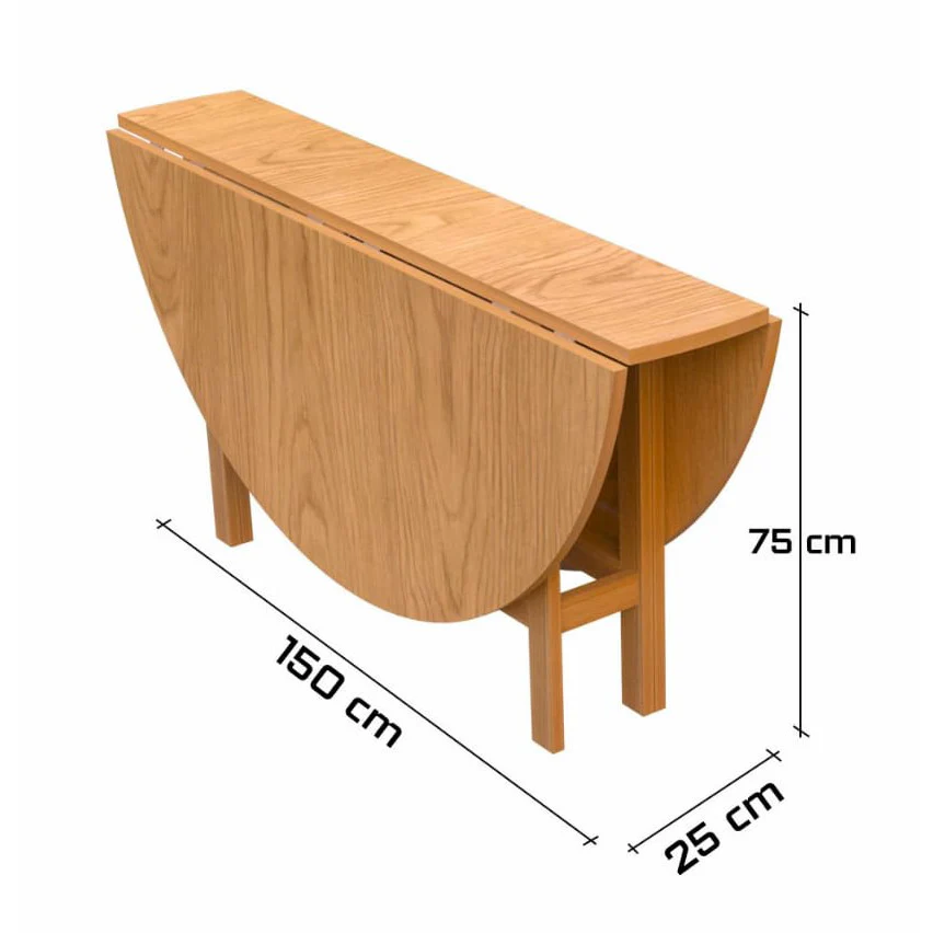ترابيزة قابلة للطي 75×150سم -MNR23 - Image 2