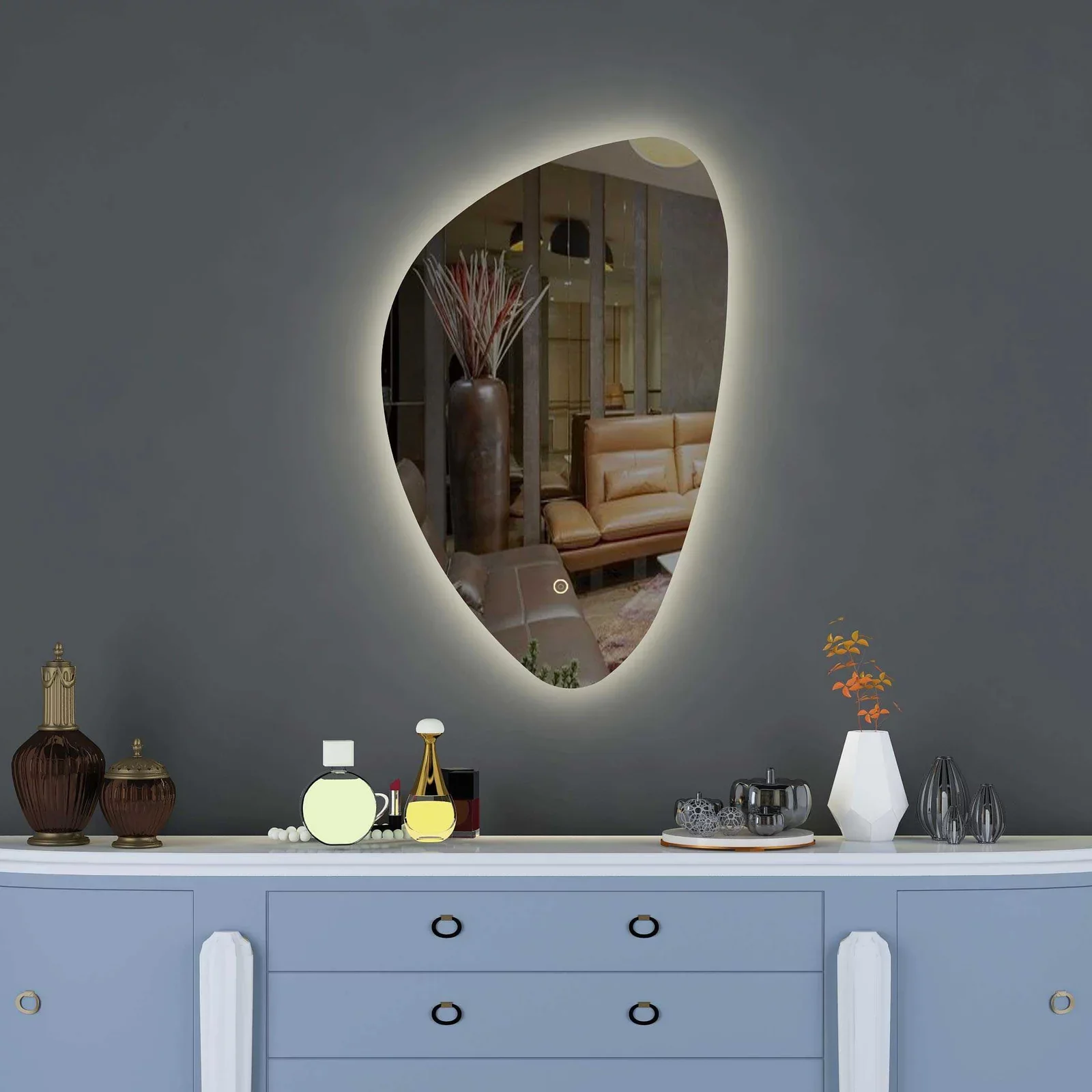 مرايا ليد تاتش 100×80سم - MOW43 - Image 2