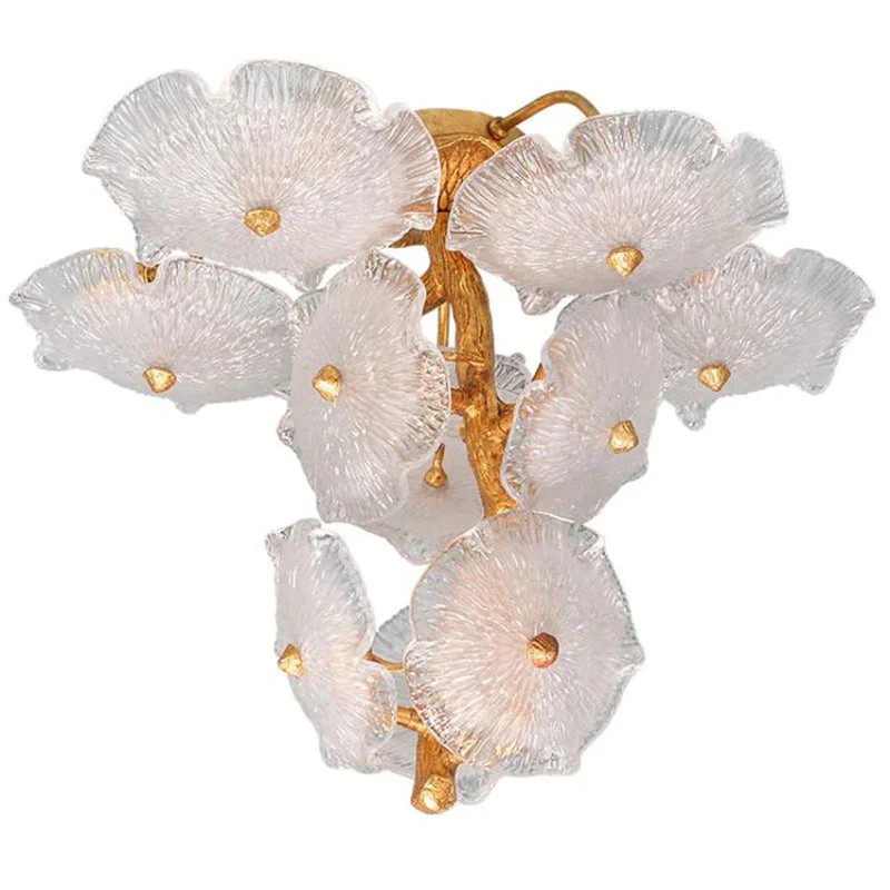 Magnolia Modern Luxury Branch Chandelier For Staircase - Image 2