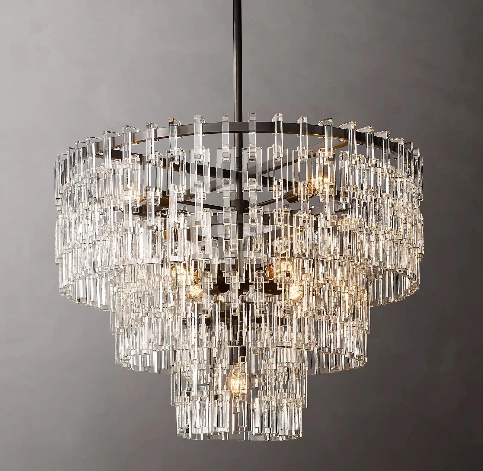 Margerie 3-Tier Round Chandelier 36" - Image 2