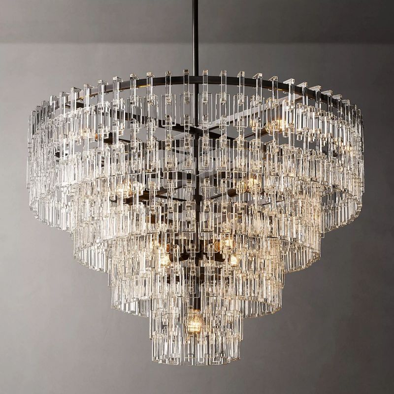 Margerie 4-Tier Round Chandelier 48" - Image 2