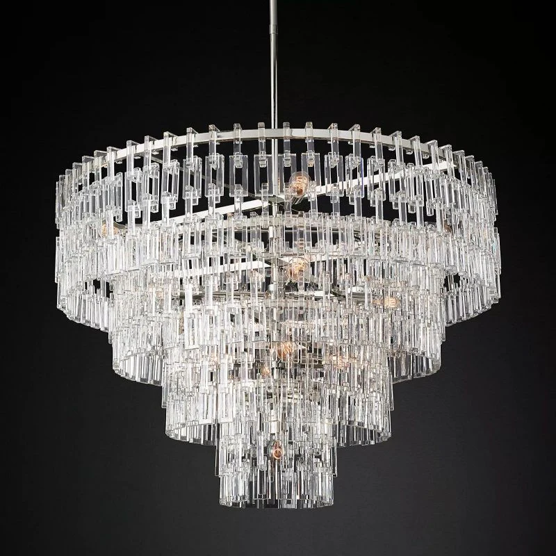 Margerie 4-Tier Round Chandelier 48" - Image 3