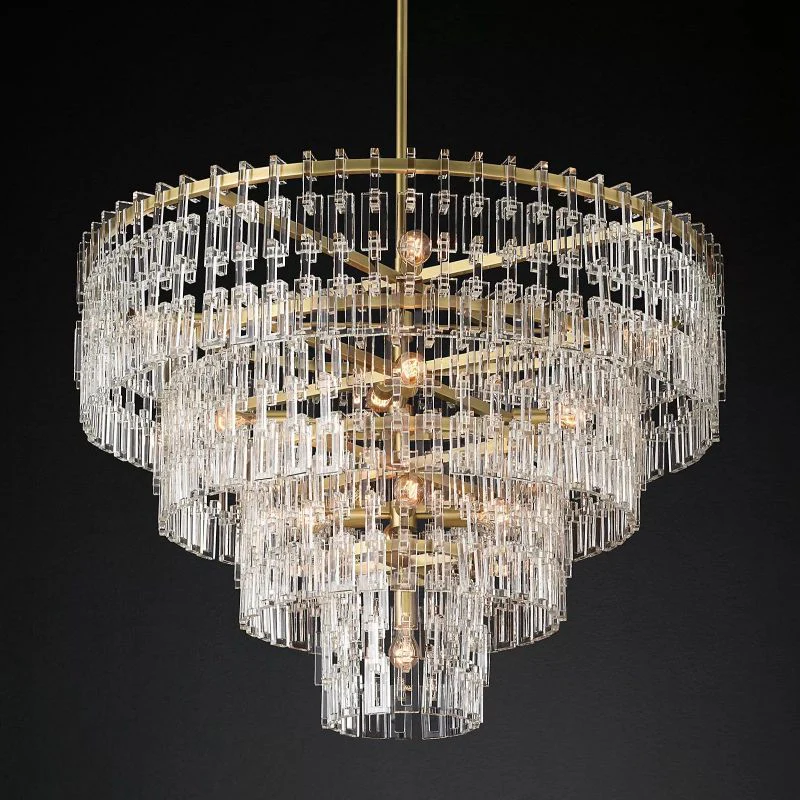 Margerie 4-Tier Round Chandelier 48" - Image 1