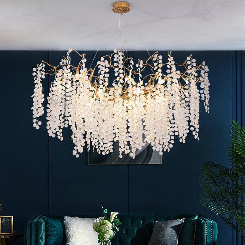 Monroe Modern Linear Branch Chandelier - Image 1