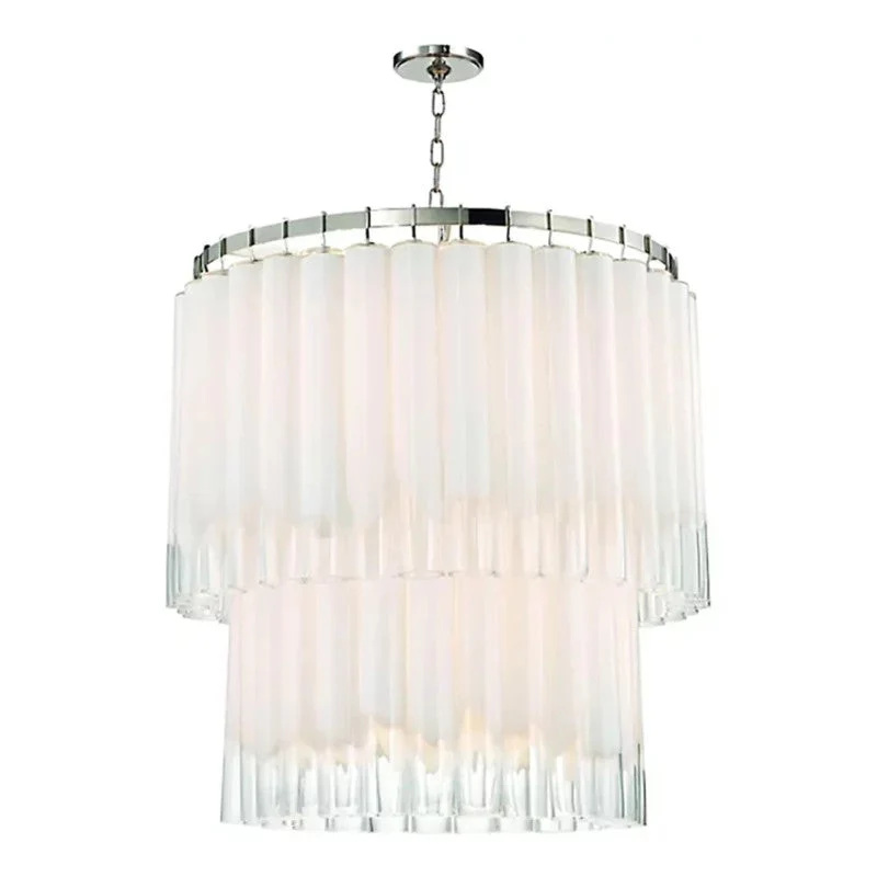 Morne 2-Tier Round Chandelier 23.8″W /31“ W - Image 3