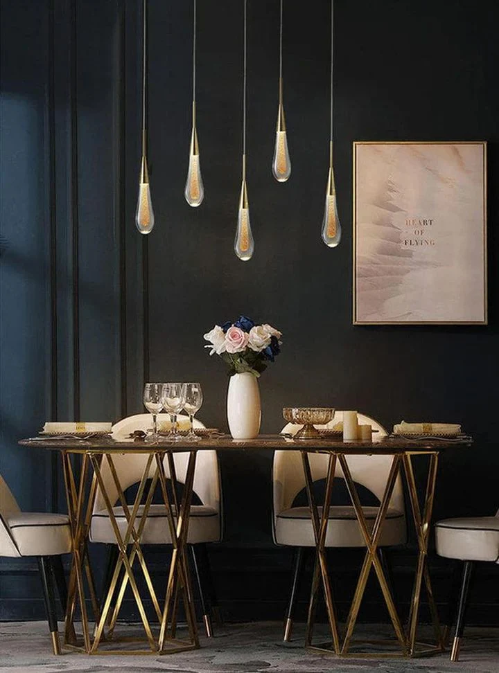 Allure Multi-LED Glass Staircase Chandelier 49 Lights - Image 3