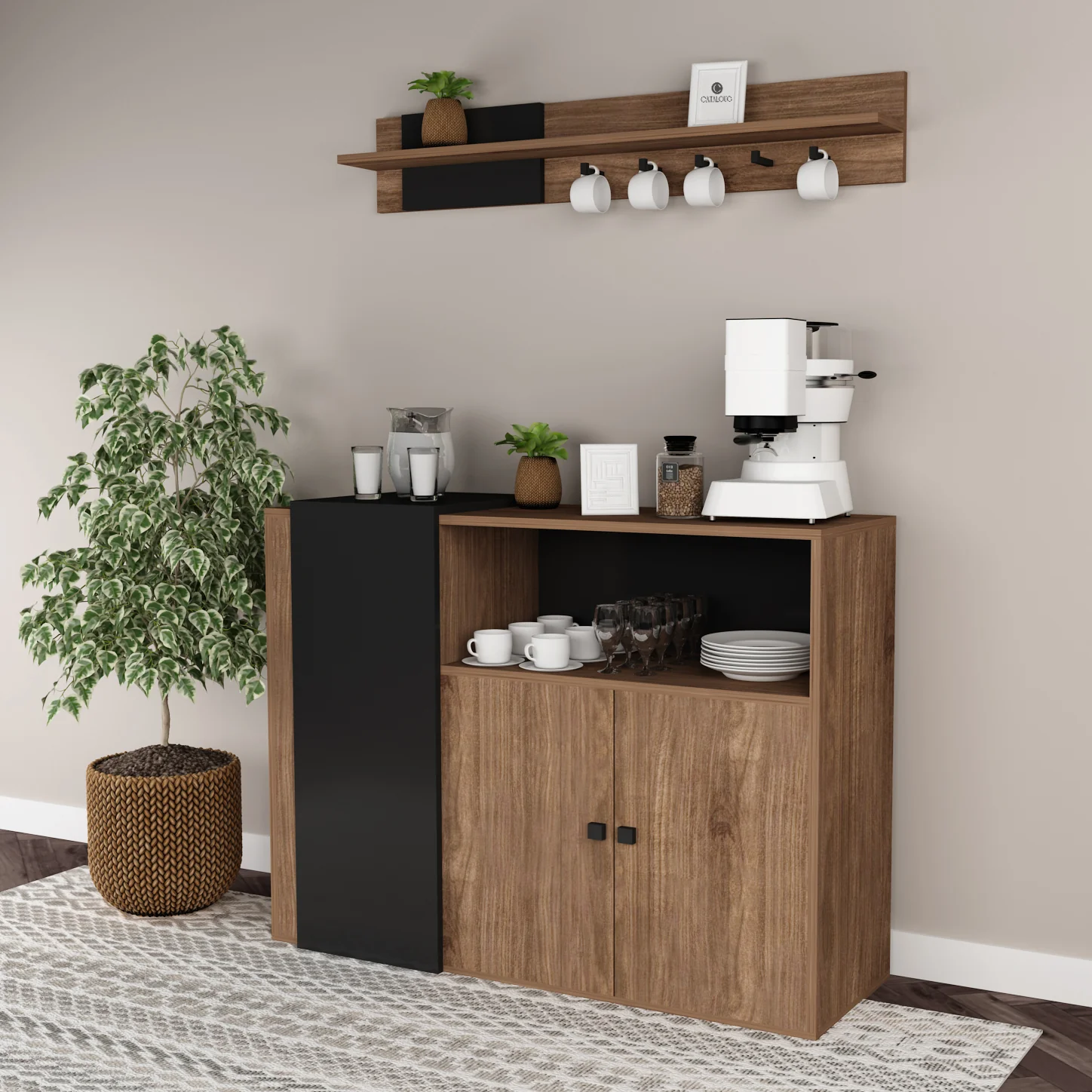 كوفي كورنر 40×120سم- LOG674 - Image 1