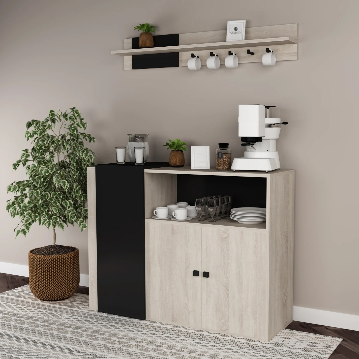 كوفي كورنر 40×120سم- LOG673 - Image 1