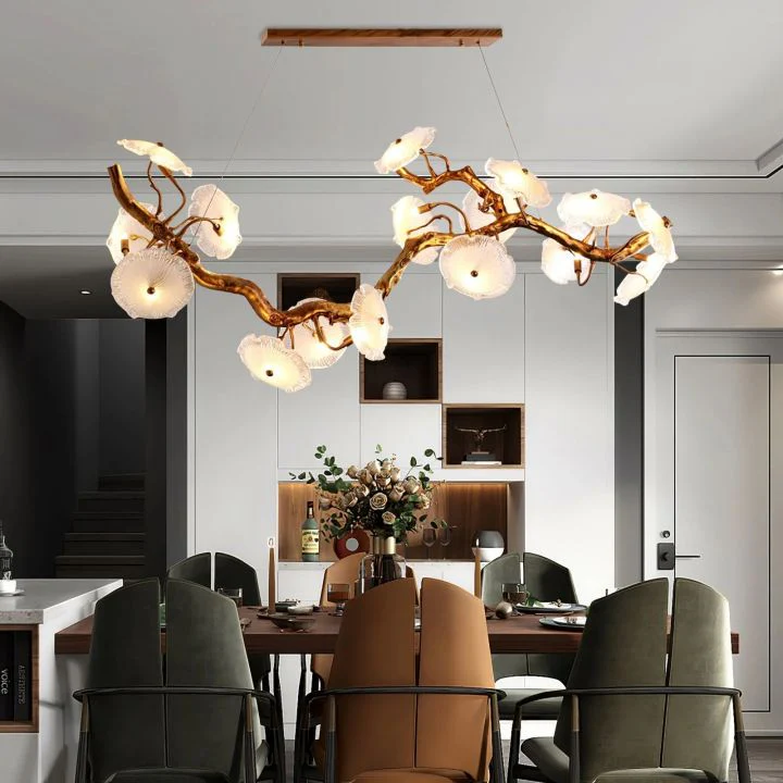 Nenefar Blooming Branch Chandelier - Image 3