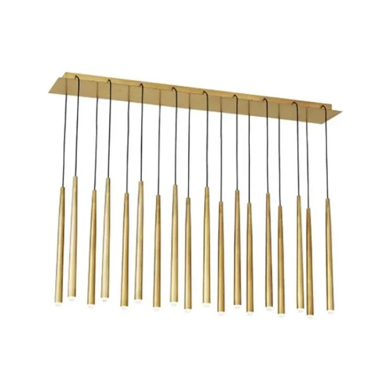 Noland 18-Light Linear Chandelier 48" - Image 1