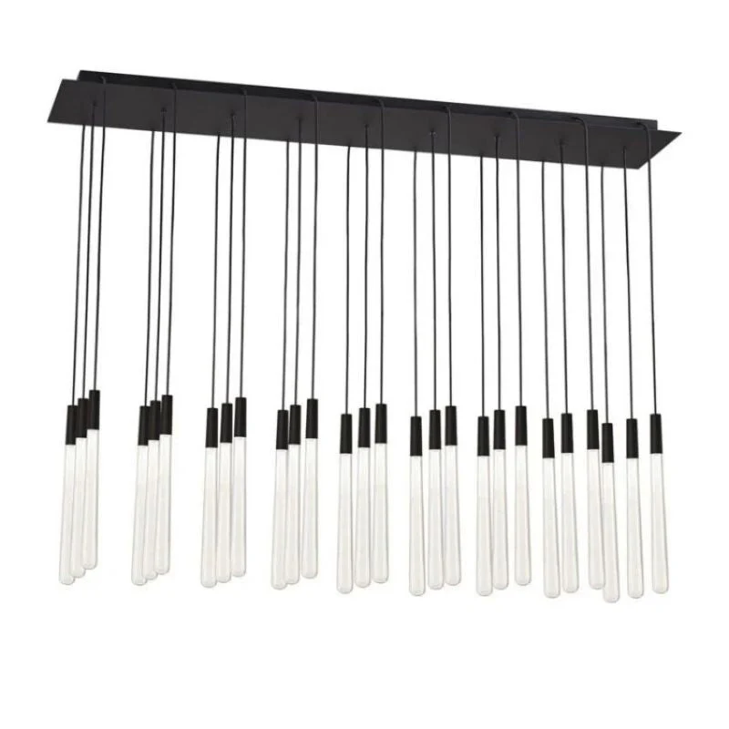Noland 27-Light Linear Crystal Chandelier 48" - Image 3