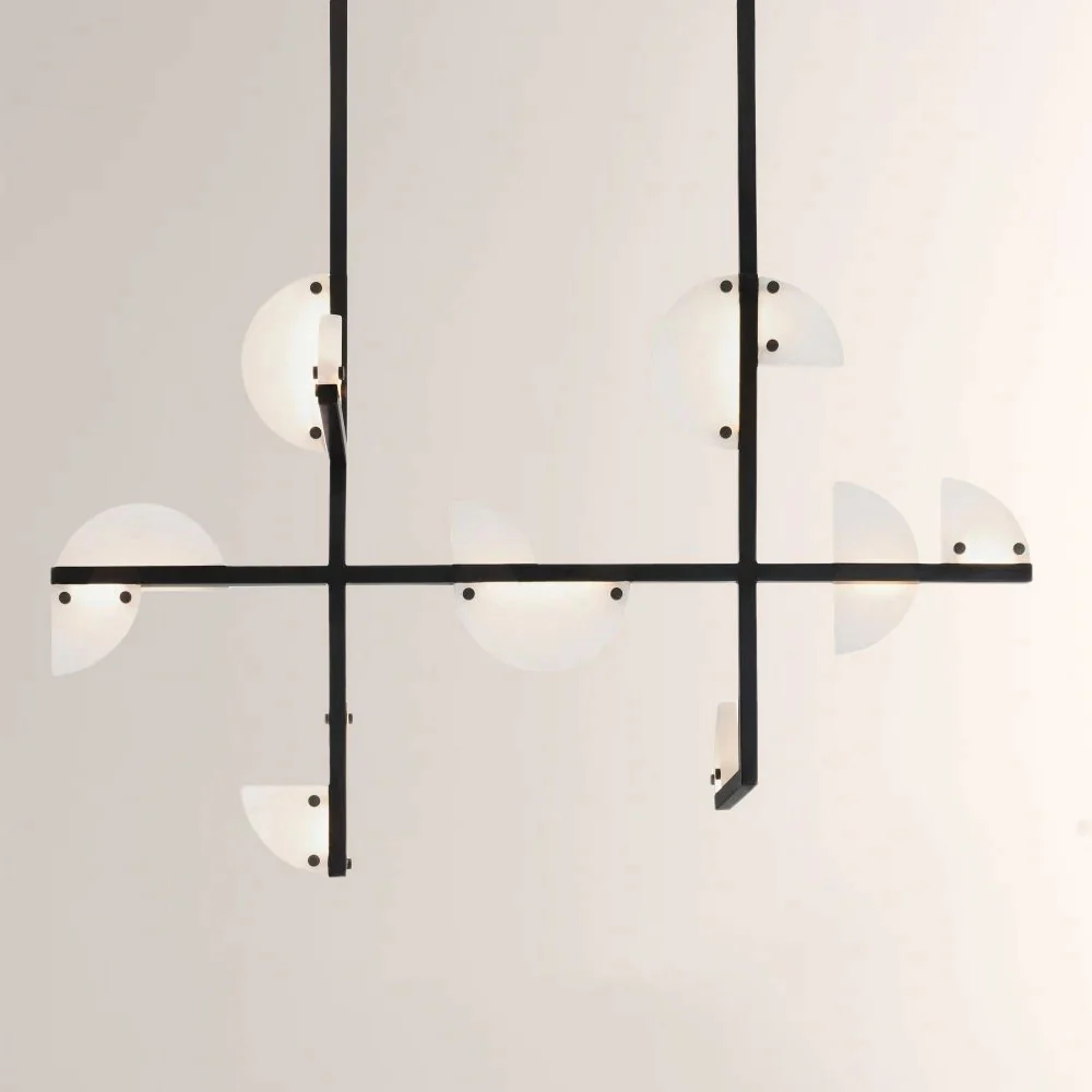 Norana Linear Alabaster Chandelier - Image 2