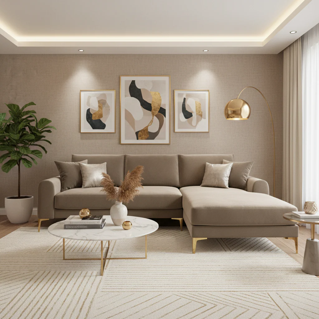 ركنة خشب زان 250×170سم - SAG20 - Image 1