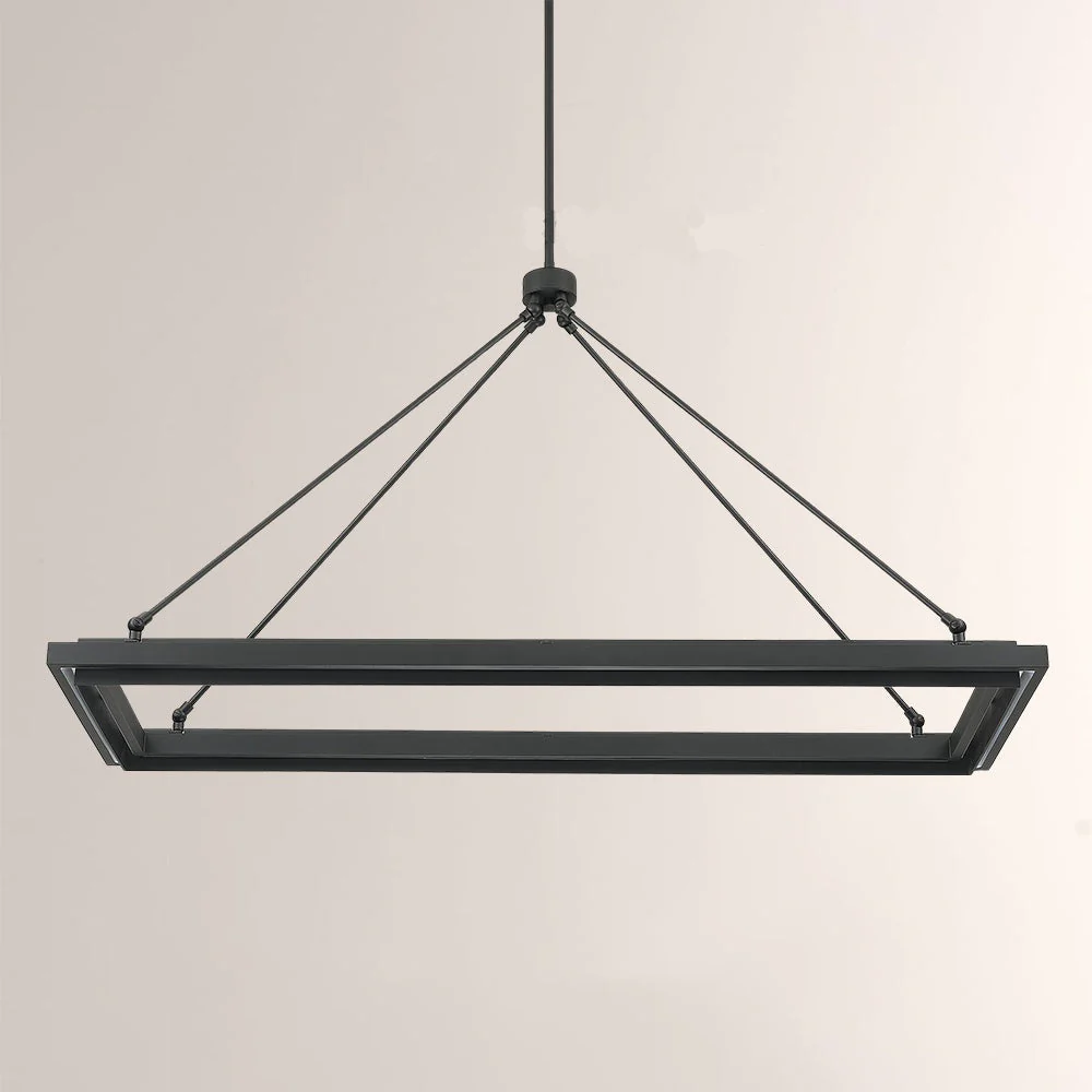 Perezin Rectangular Chandelier 48"/62" - Image 2