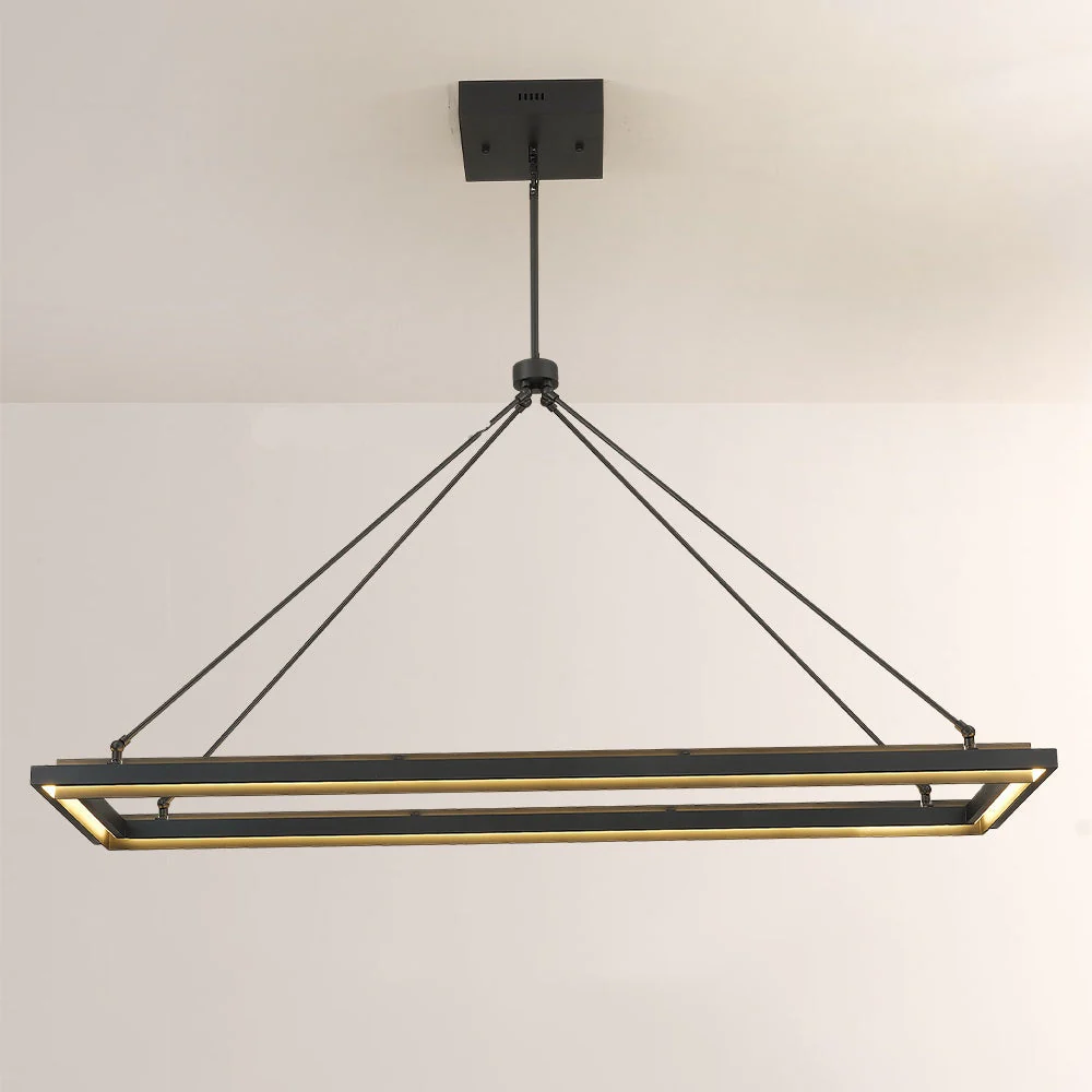 Perezin Rectangular Chandelier 48"/62" - Image 3