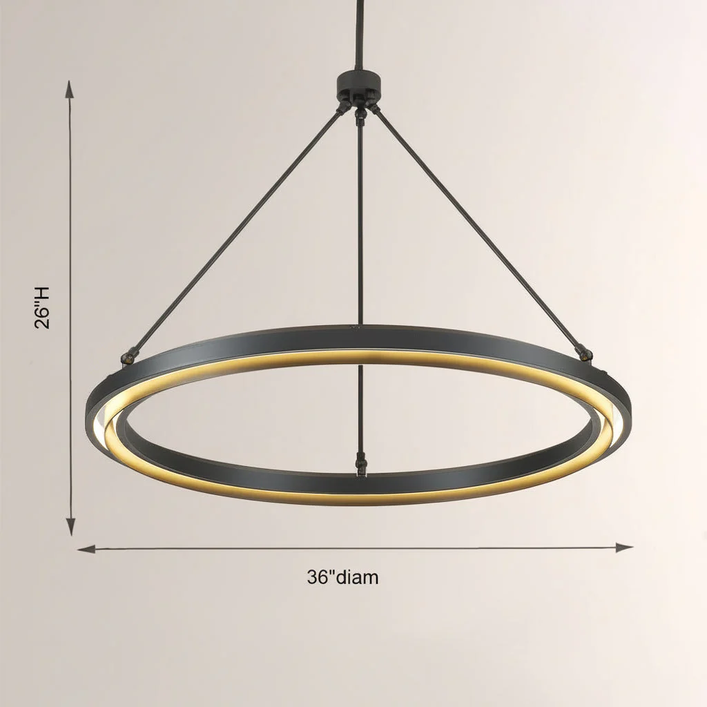Perezin Round Chandelier 36"/48"/60" - Image 1
