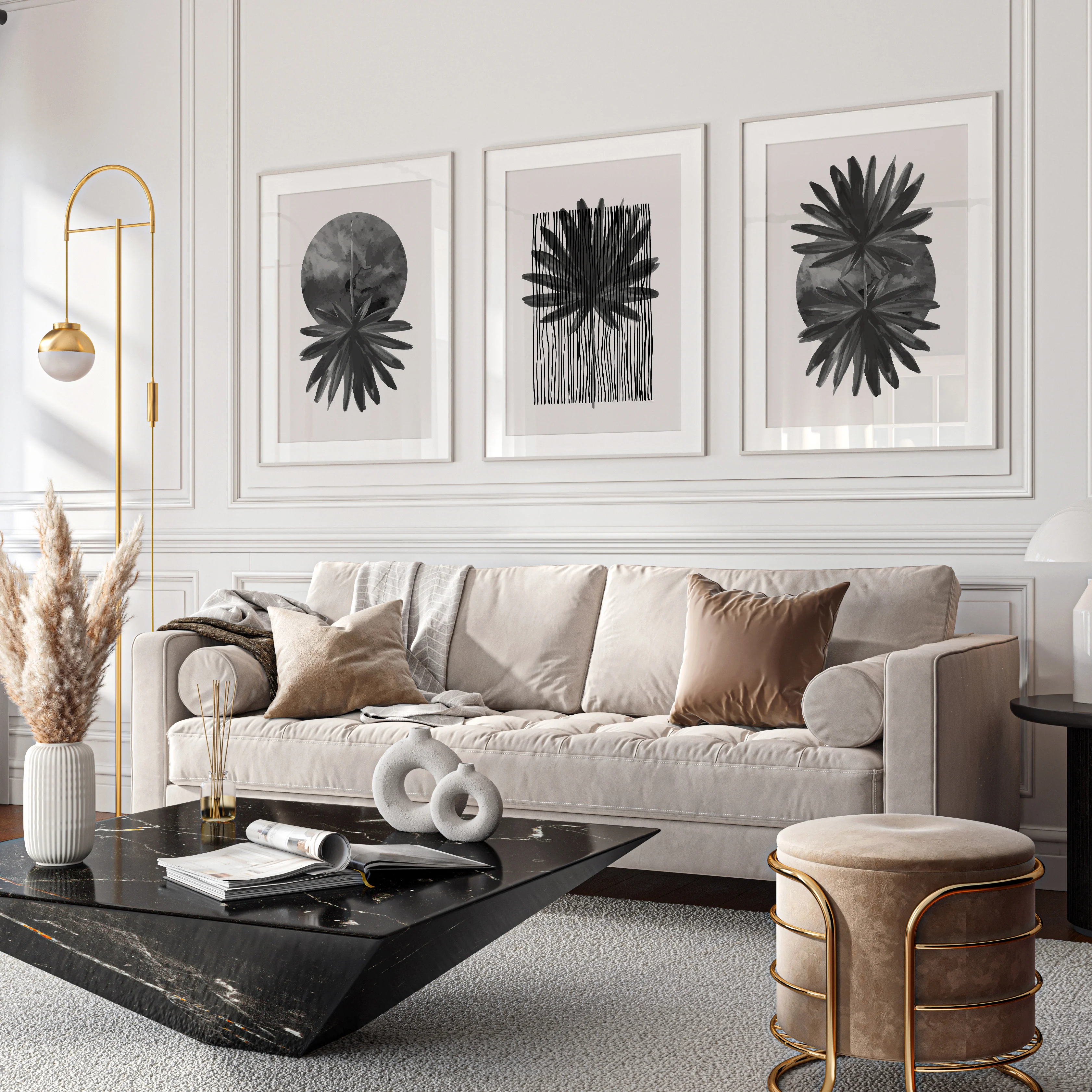 طقم تابلوهات 120×60سم- PIC131 - Image 1