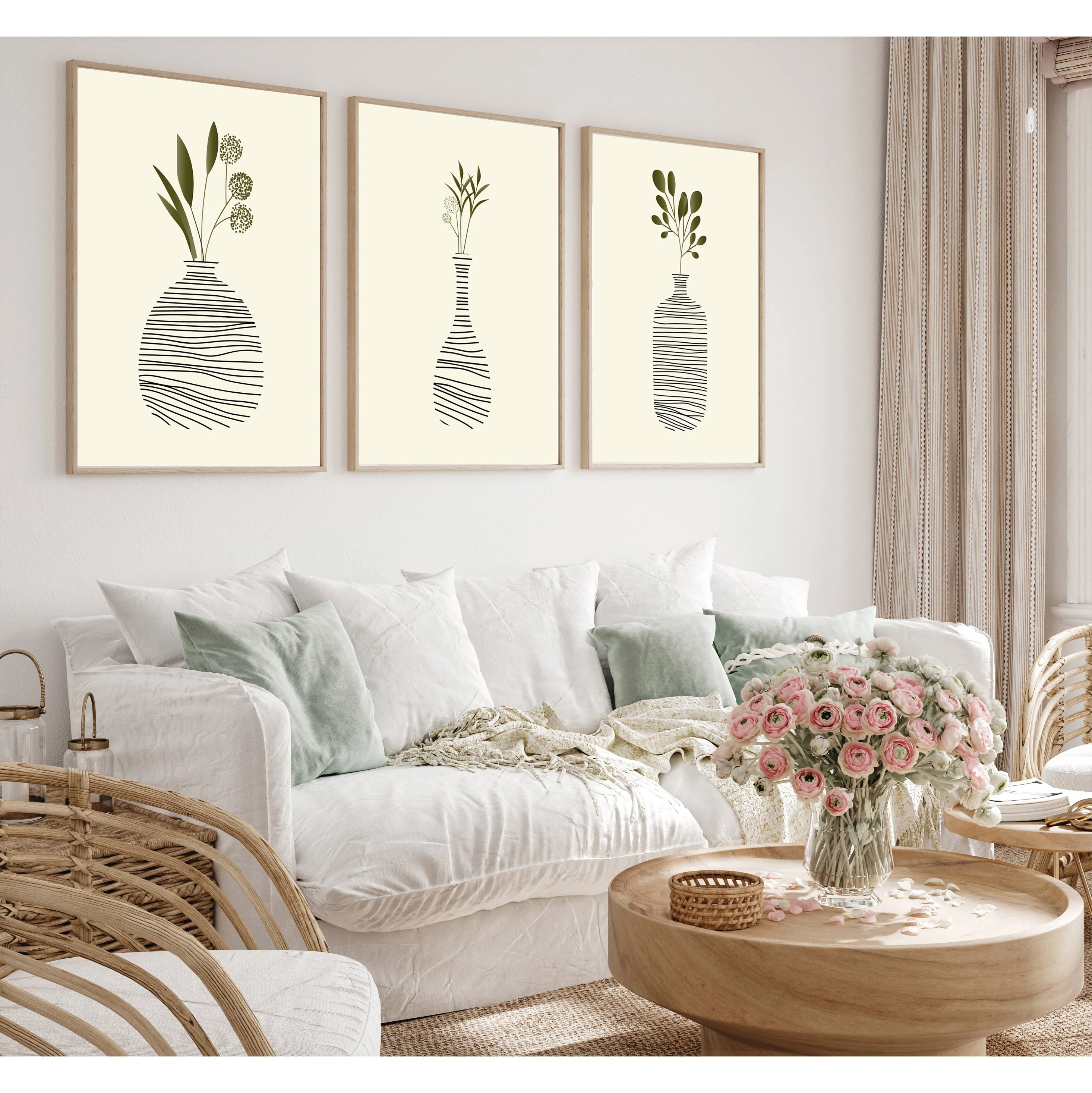 طقم تابلوهات 120×60سم- PIC135 - Image 1