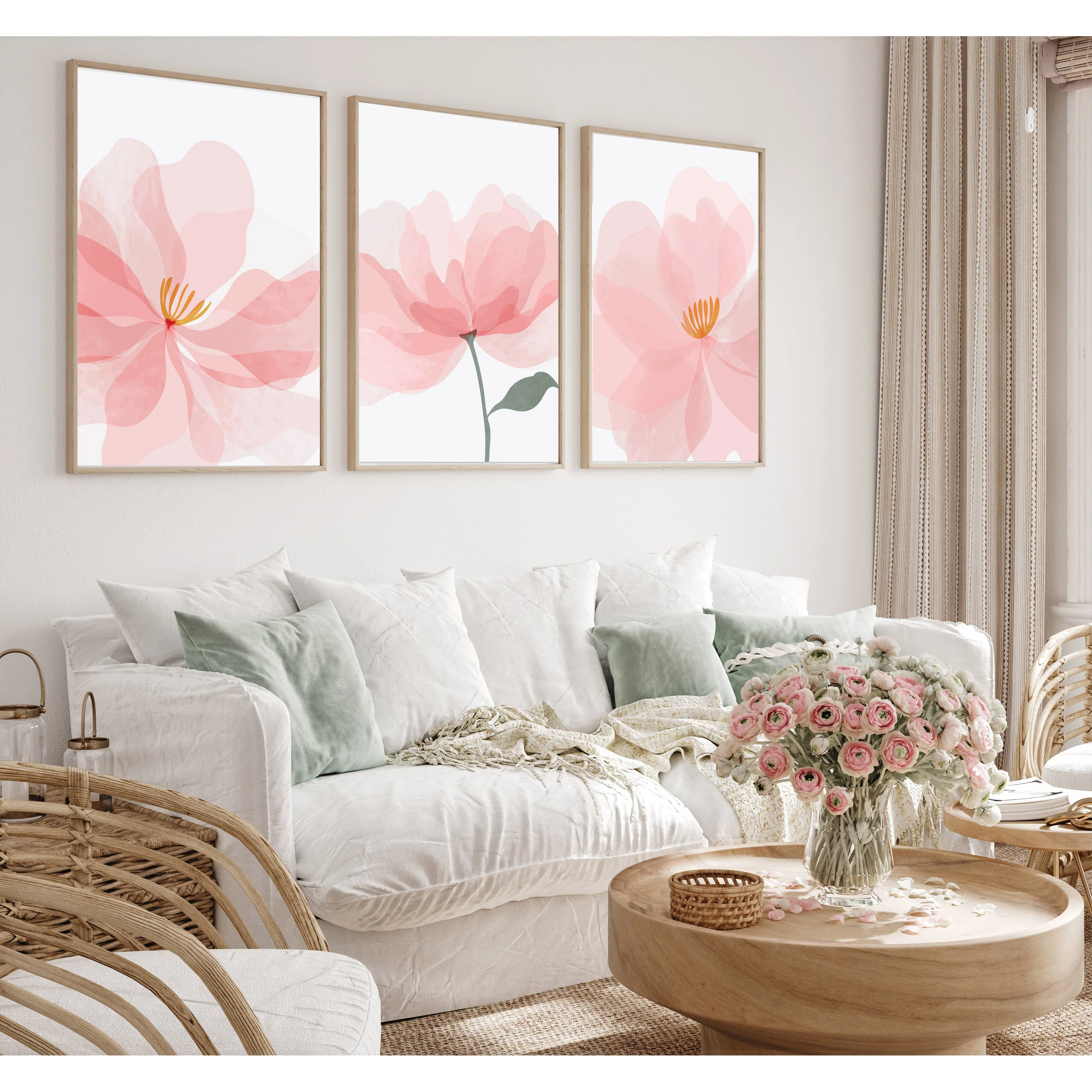طقم تابلوهات 120×60سم- PIC151 - Image 1
