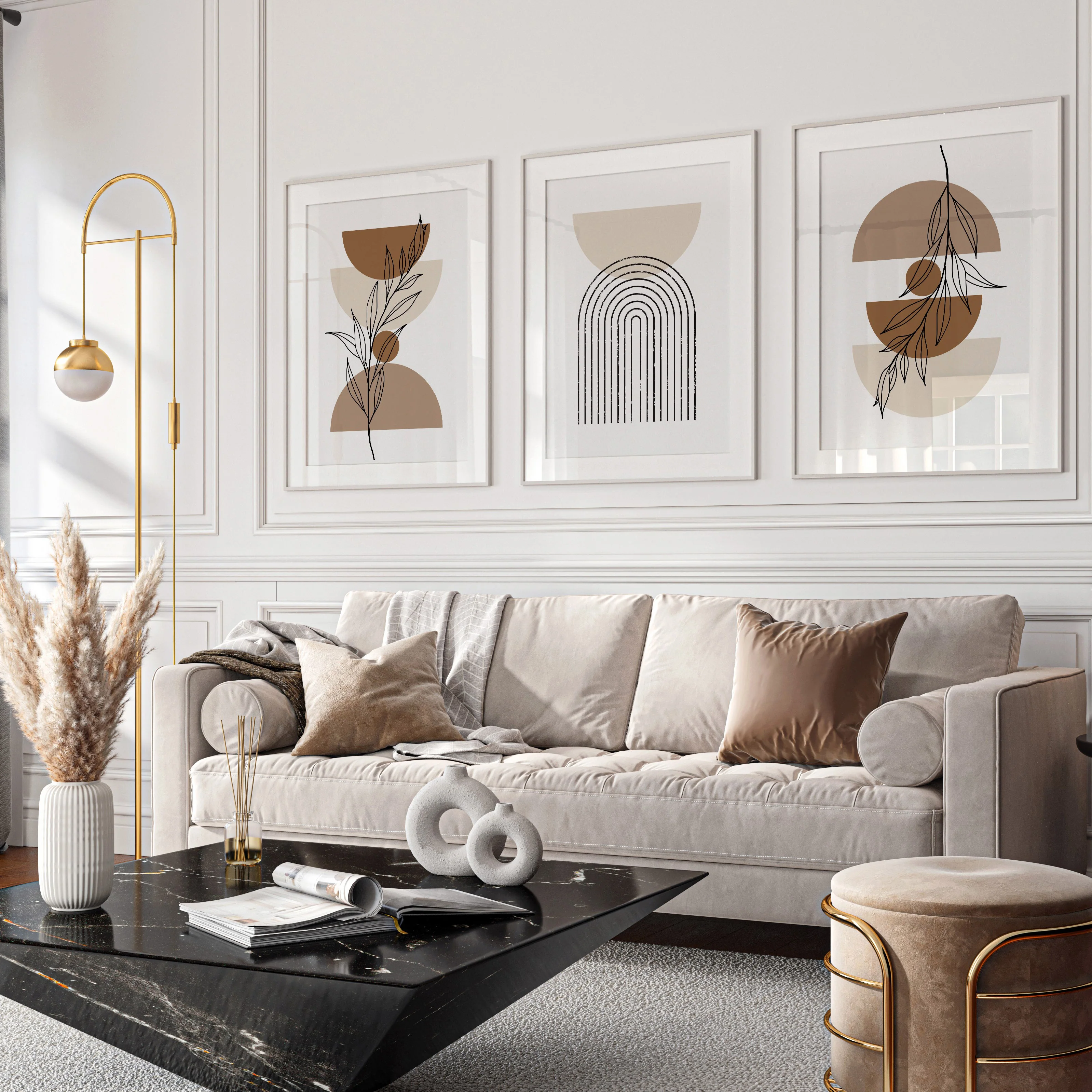 طقم تابلوهات 120×60سم- PIC153 - Image 1