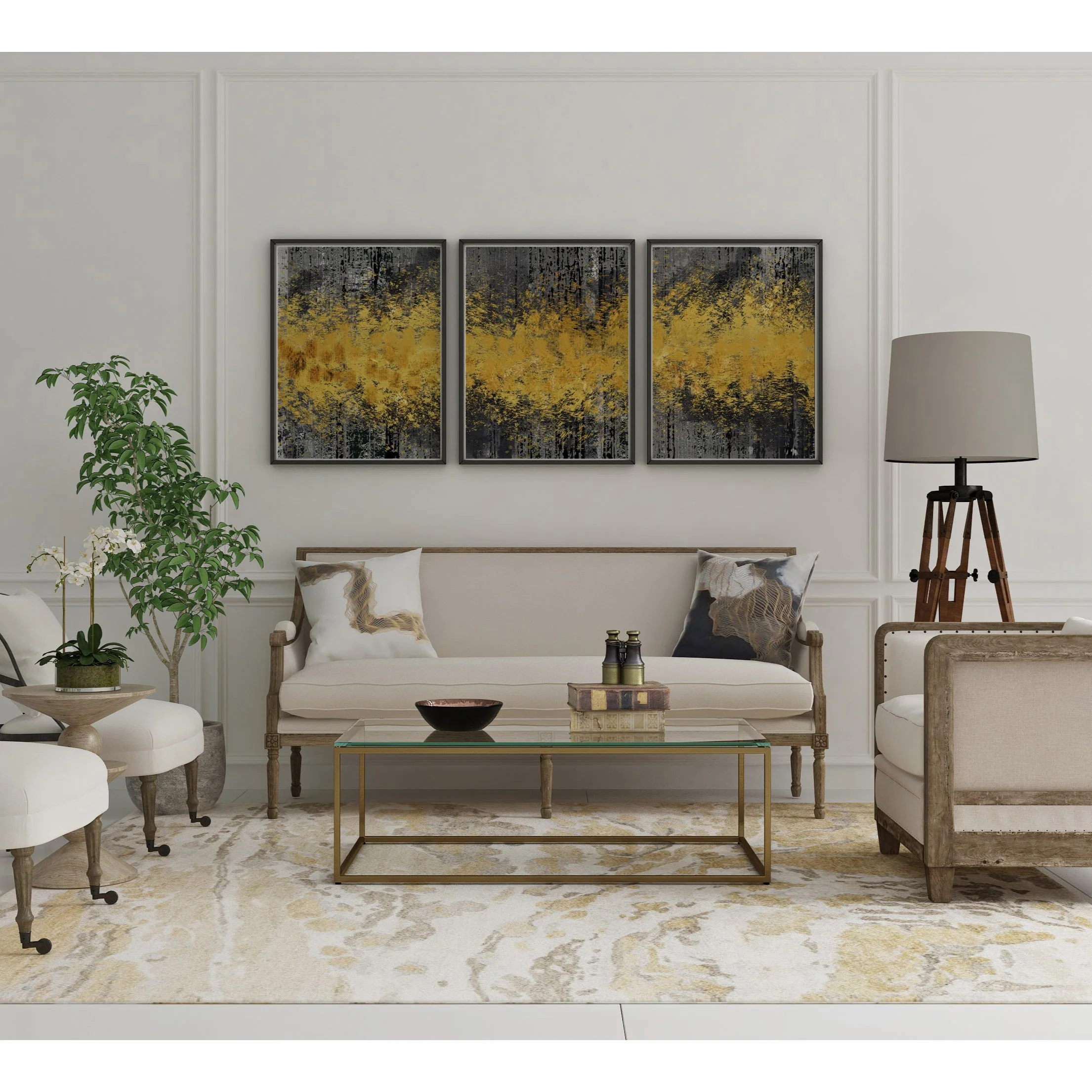 طقم تابلوهات 120×60سم- PIC181 - Image 1