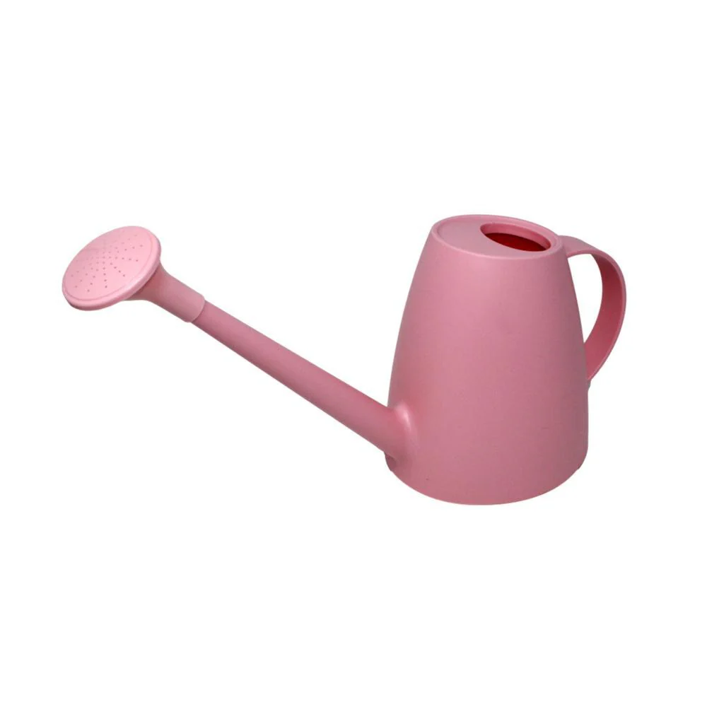 rePotme 1 Quart Plastic Watering Can with Rose - Carnation Pink - Image 1