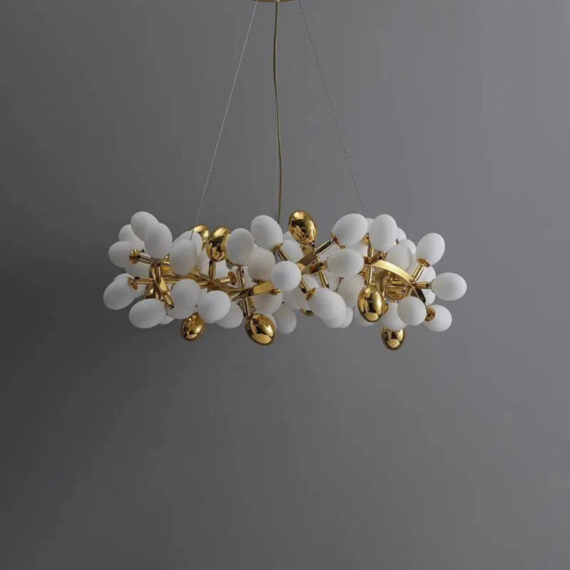 Pretty Grape Circle Branch Chandelier - Image 3
