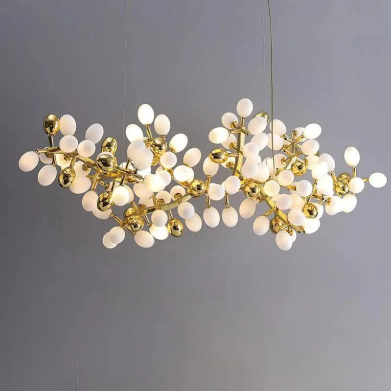 Pretty Grape Horizontal Branch Chandelier - Image 1