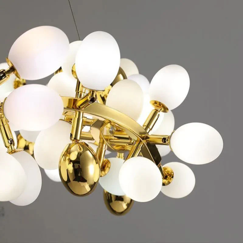 Pretty Grape Horizontal Branch Chandelier - Image 3
