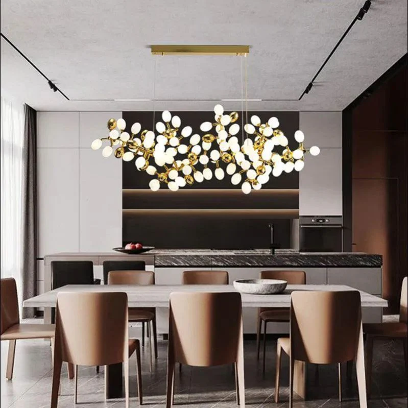 Pretty Grape Horizontal Branch Chandelier - Image 2