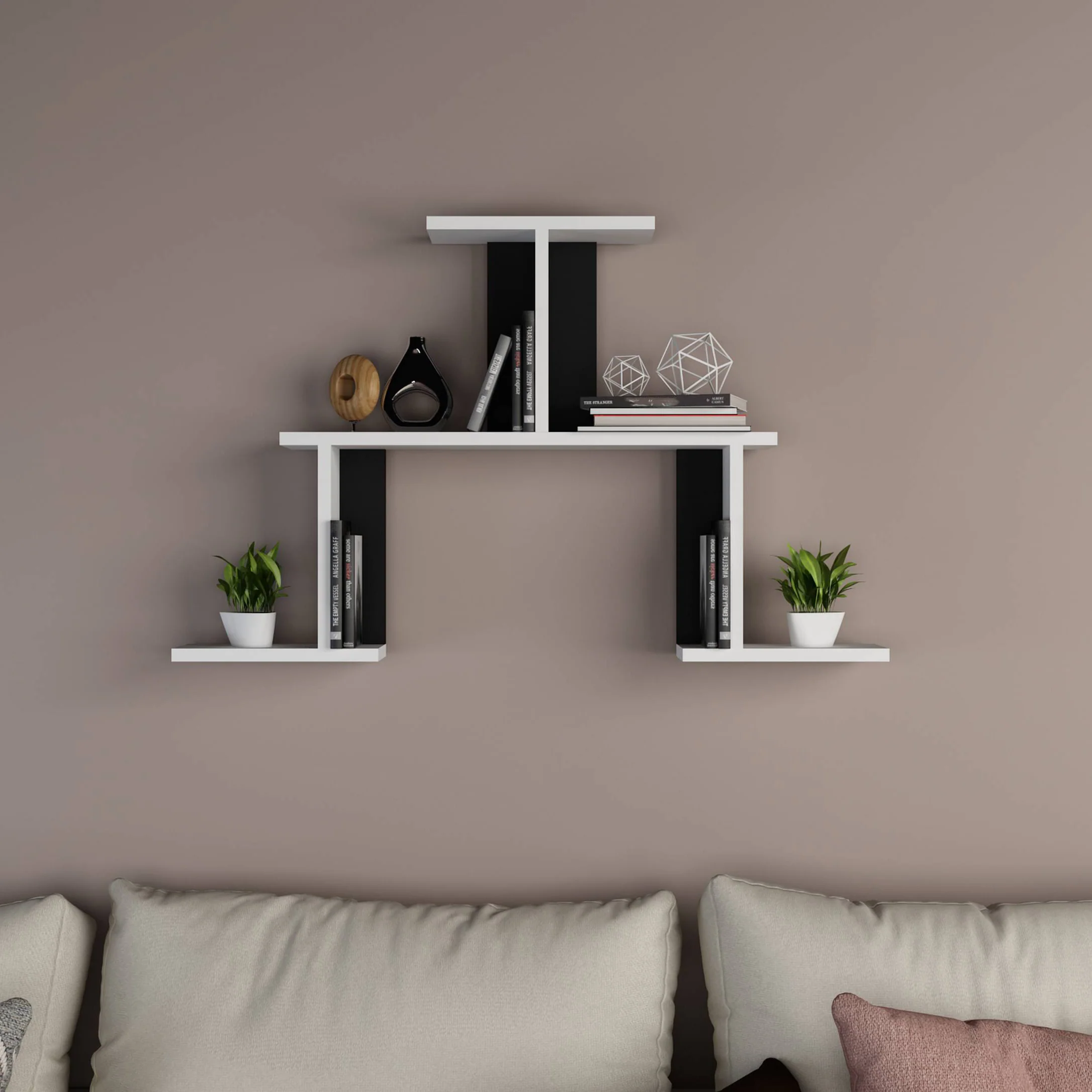 أرفف حائط ديكور 15×100سم - LOG77 - Image 1