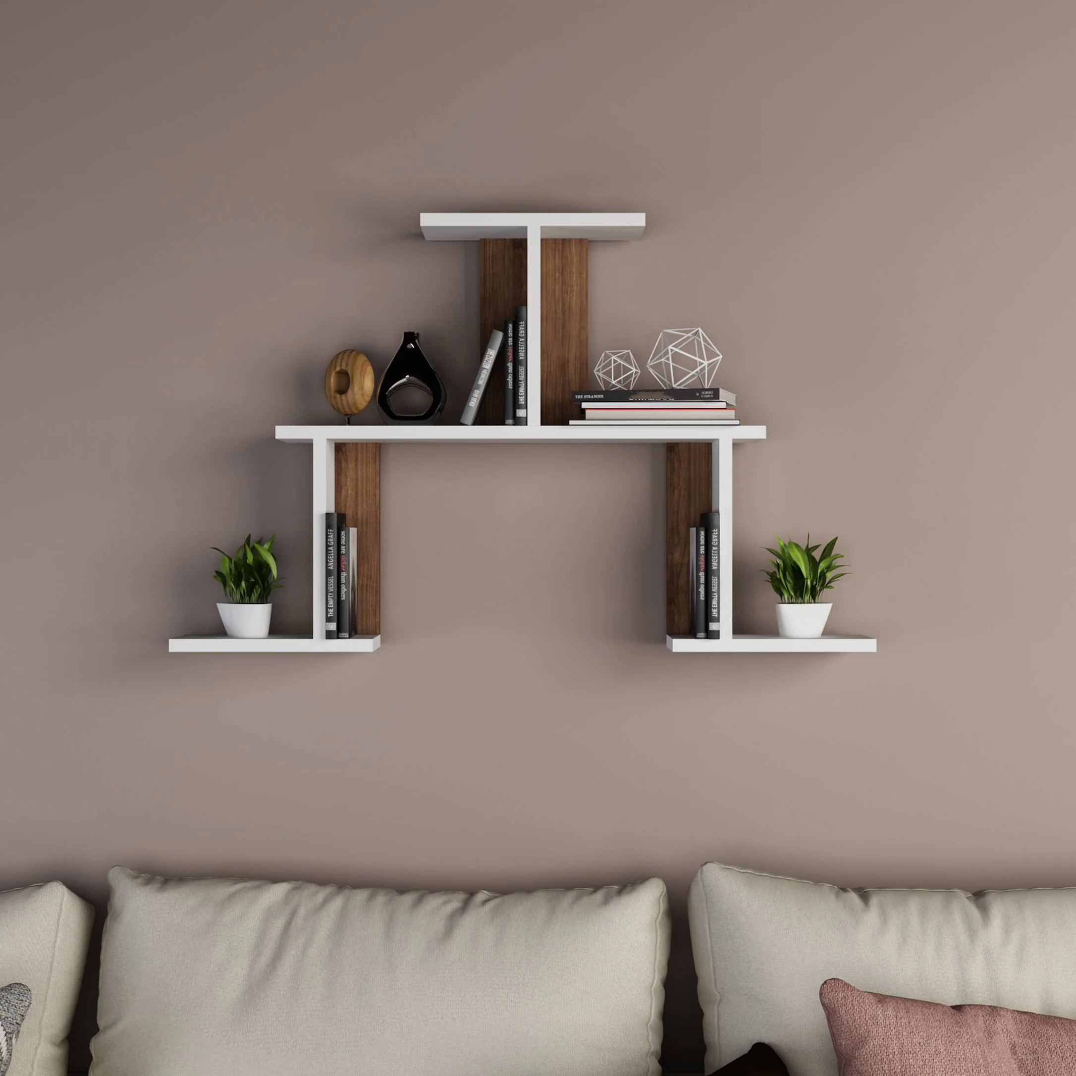 أرفف حائط ديكور 15×100سم - LOG76 - Image 1