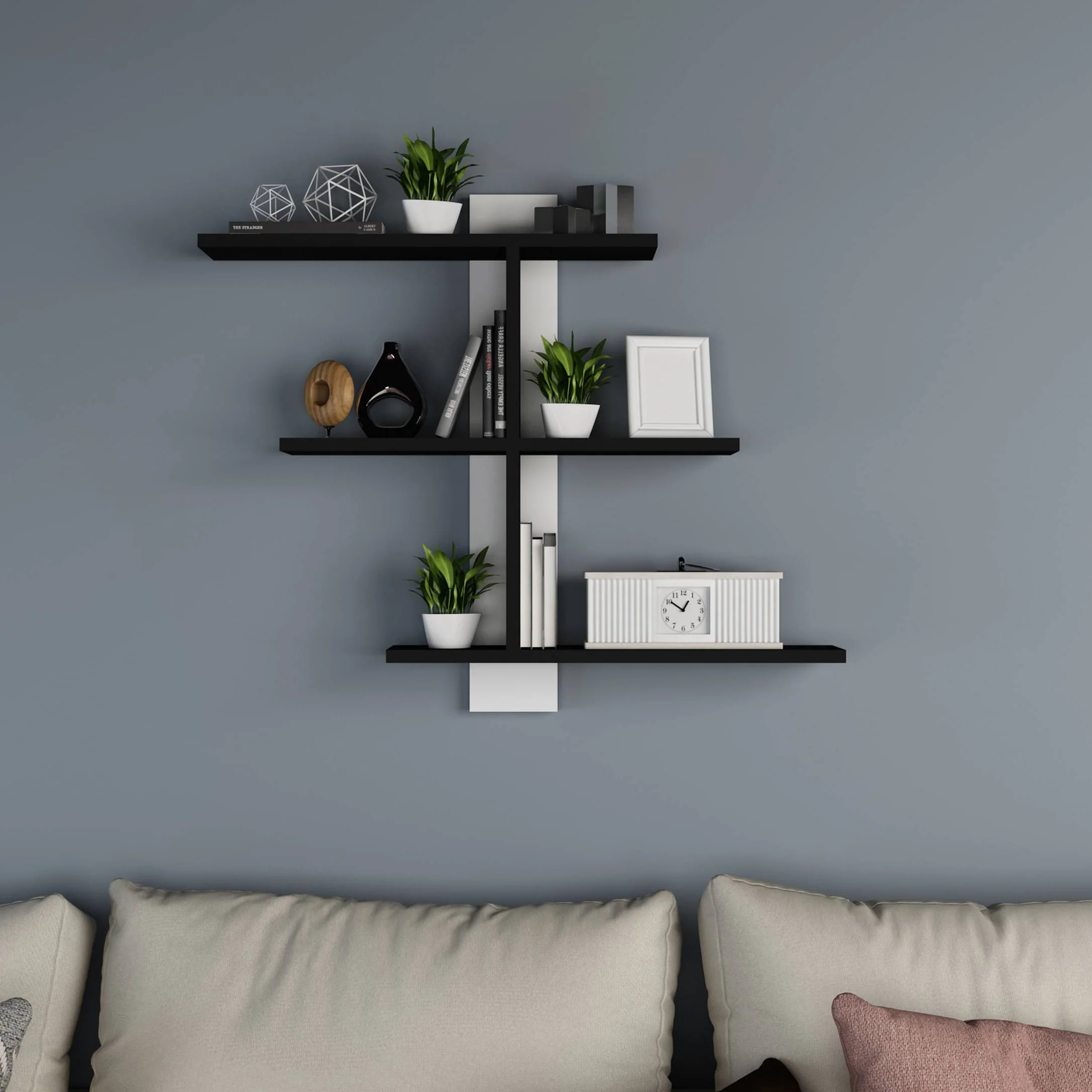 أرفف حائط ديكور 15×90سم - LOG85 - Image 1