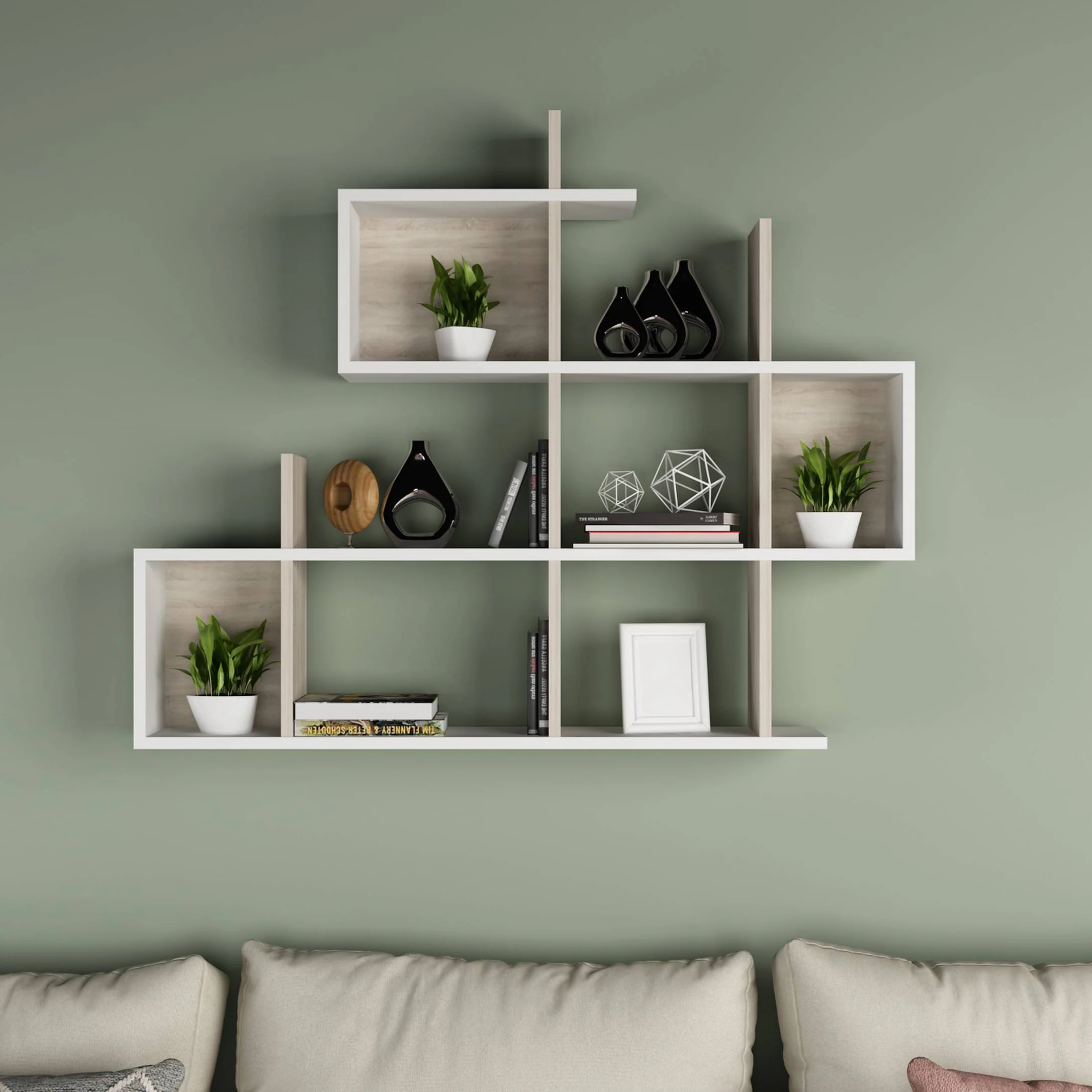 أرفف حائط ديكور 15×120سم - LOG98 - Image 1