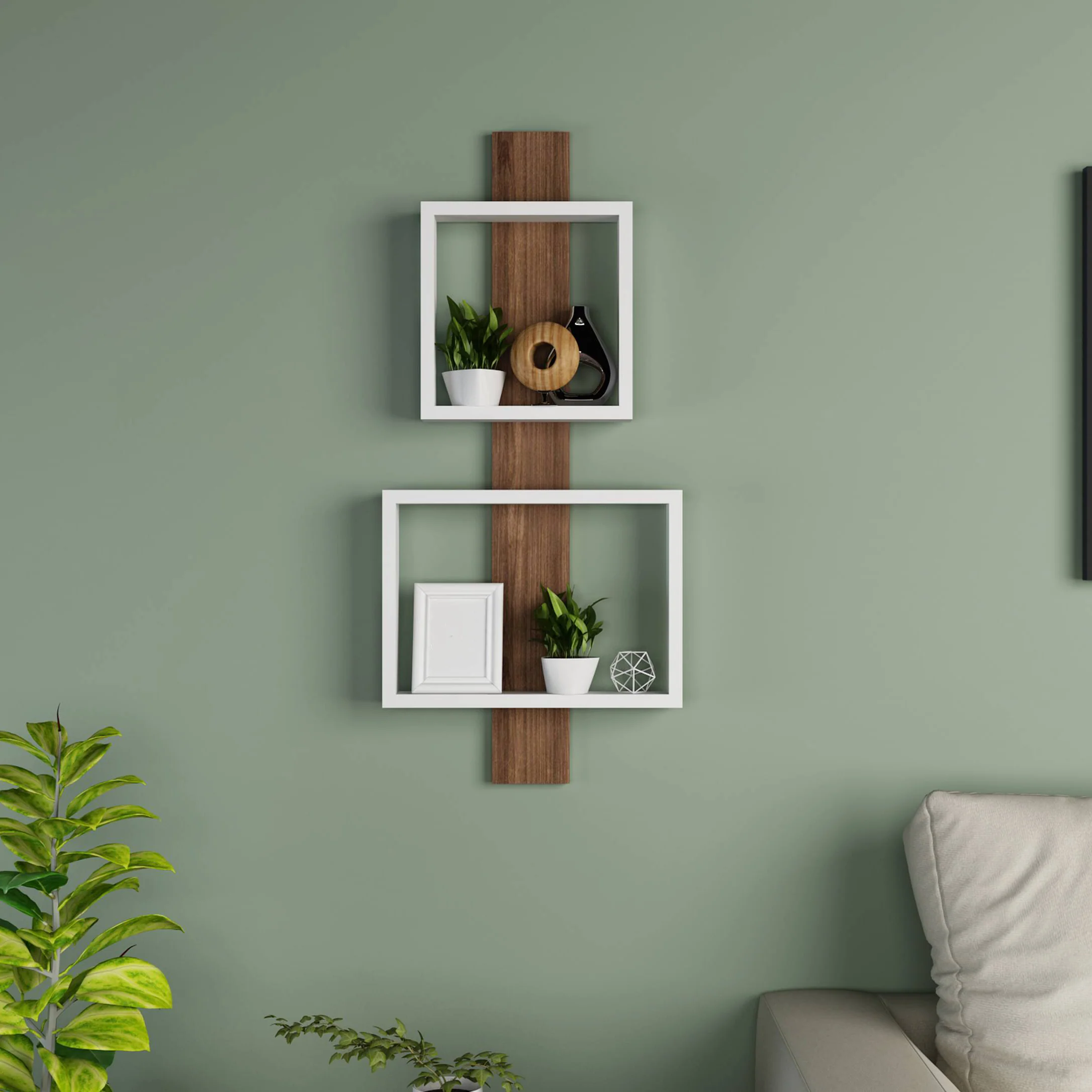أرفف حائط ديكور 10×40سم - LOG94 - Image 1