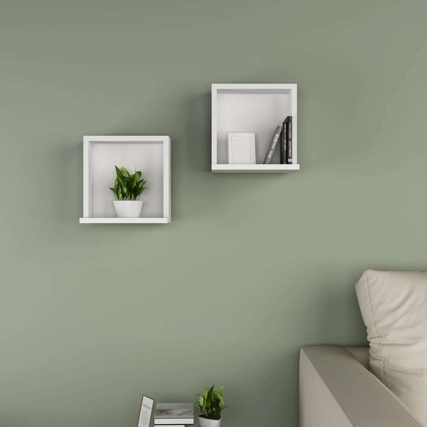 أرفف حائط ديكور 20×30سم - LOG52 - Image 1