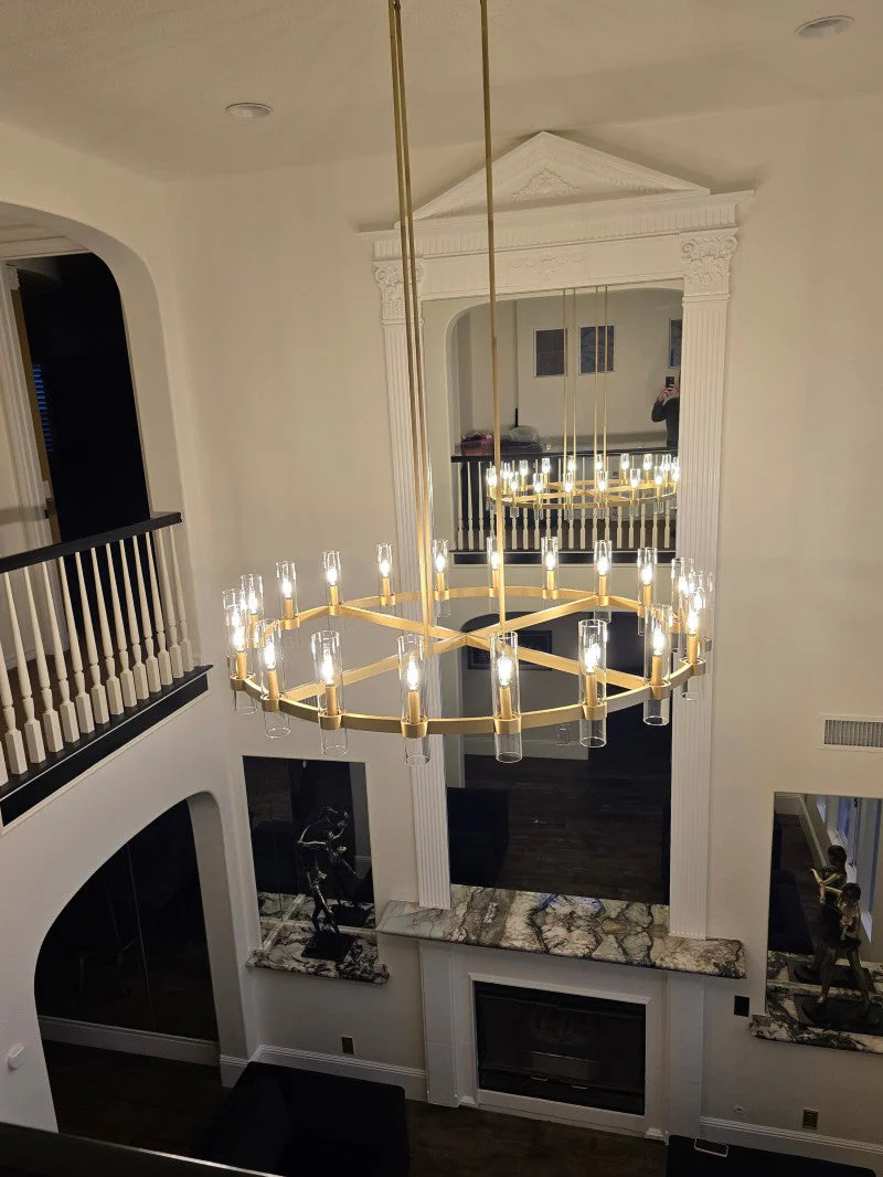 Ravelle Round Chandelier 48" - Image 3